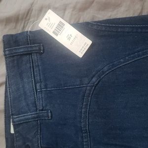 Anthropologie Pilcro  dark denim wide leg size 28P